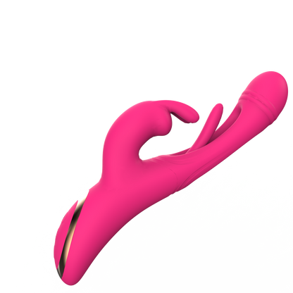 Pink silicone vibrator.  