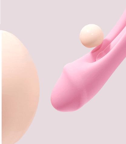 GIF of a dual function vibrator with A-Spot Pulsation & G-Spot Flapping in action.