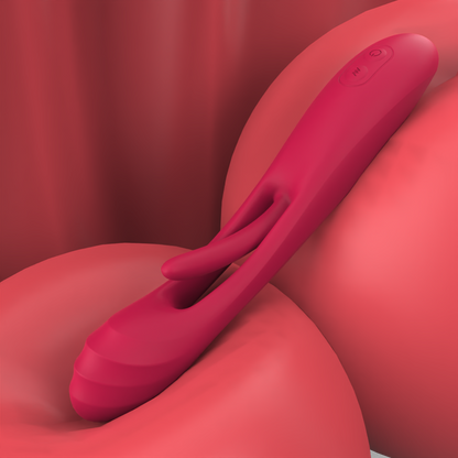 A red dual-function Vibrator