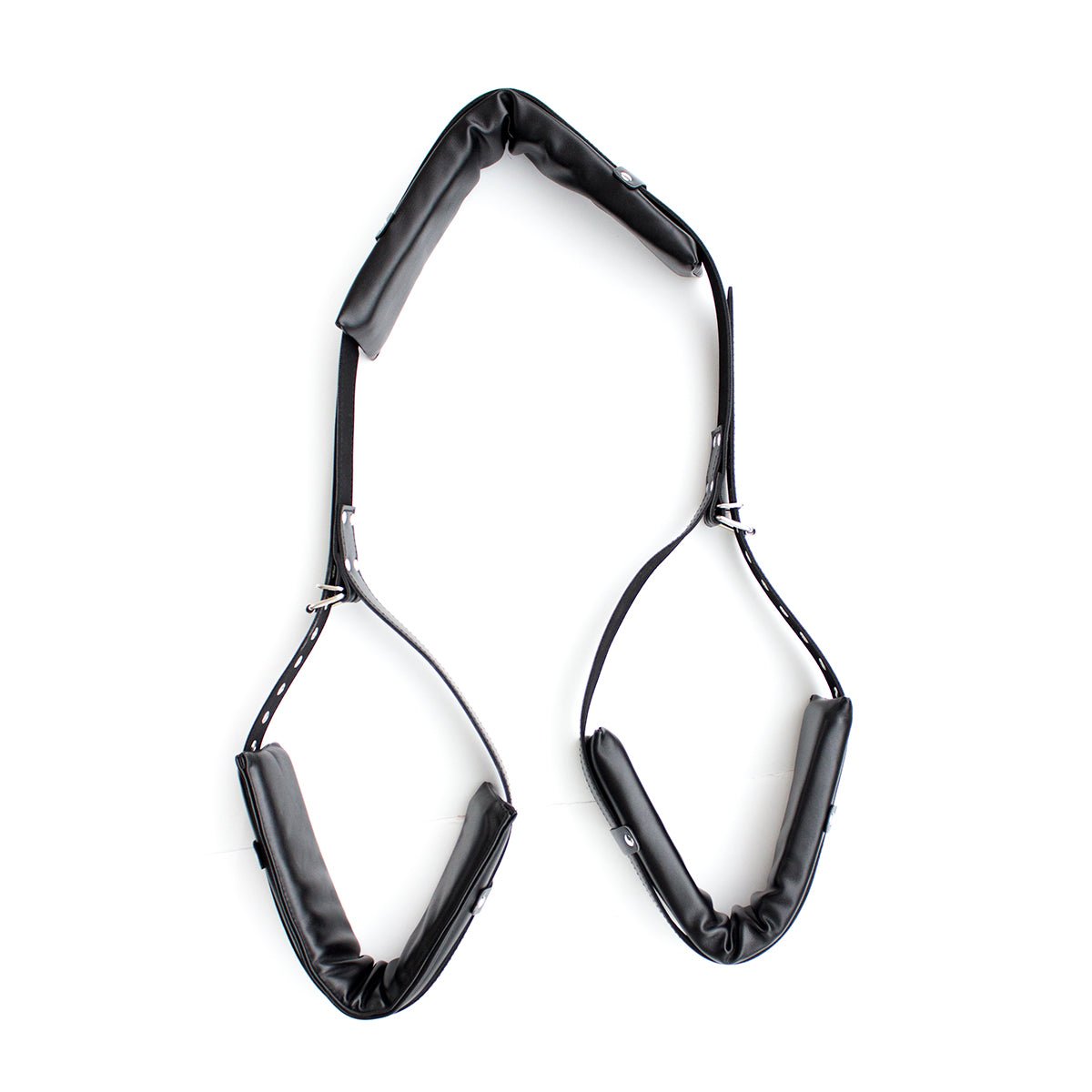 Adjustable Positioning Strap Harness - Padded Restraint for Deeper Angles - Peach Secrets