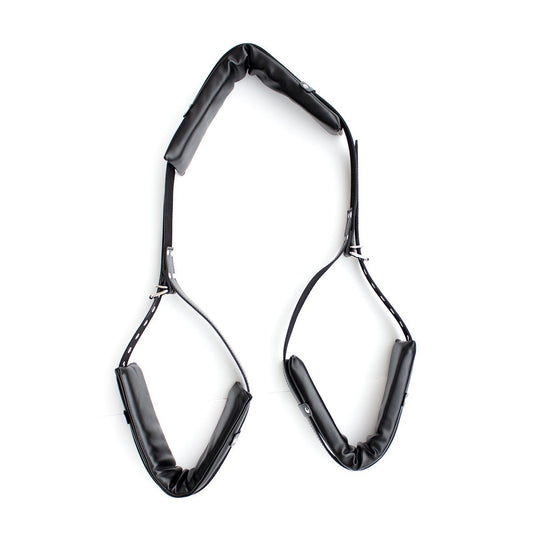 Adjustable Positioning Strap Harness - Padded Restraint for Deeper Angles - Peach Secrets