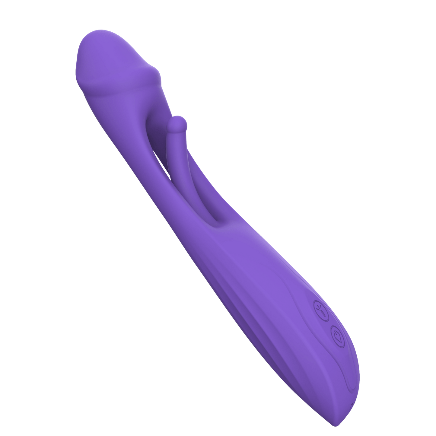 Flutter Secret - Dual Function Vibrator with A - Spot Pulsation & G - Spot Flapping - Peach Secrets