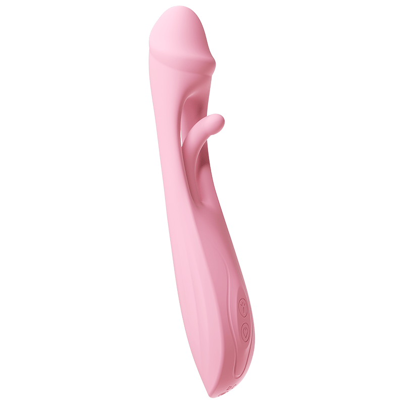 Flutter Secret - Dual Function Vibrator with A - Spot Pulsation & G - Spot Flapping - Peach Secrets