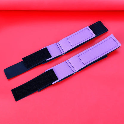 Leg - Up Positioning Cuffs - Soft Adjustable Bondage Restraint - Peach Secrets