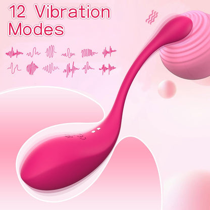 Secret Muse - Wearable Remote - Controlled Egg Vibrator with 12 Modes - Peach Secrets