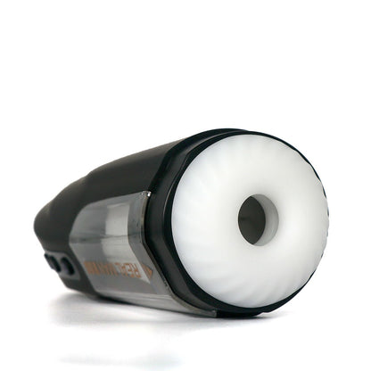 The RealMan IQ: Hands - Free Rotating & Thrusting Male Masturbator - Peach Secrets