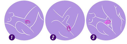 U - Gasm: Dual - Action Wearable U - Shaped Vibrator with Remote Control - Peach Secrets